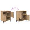vidaXL Sideboards 2 pcs Artisan Oak 60 x 35 x 70 cm Engineered Wood