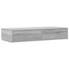 vidaXL Bed Drawers Grey Sonoma 90 x 36.5 x 16.5 cm Engineered Wood