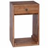 vidaXL Bedside Table Brown 63 x 30 x 79 cm Solid Mahogany Wood