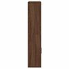 vidaXL Bookcase Brown Oak 60x24x120 cm Engineered Wood