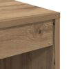vidaXL Desk Artisan Oak 90 x 40 x 76 cm