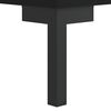 vidaXL Bedside Cabinets 2 pcs Black 40x35x47.5 cm Engineered Wood