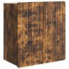 vidaXL Wall-Mounted Cabinet Smoked Oak 59 x 31 x 64 cm Engineered Wood
