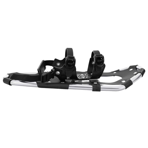vidaXL 3 in 1 Snowshoes Silver and Black 21 inches Aluminum and HDPE