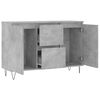 vidaXL Sideboard Concrete Grey 101.5x35x70 cm Engineered Wood