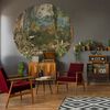 WallArt Wallpaper Circle In the Jungle 142.5 cm