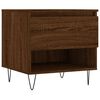 vidaXL Coffee Tables 2 pcs Brown Oak 50x46x50 cm Engineered Wood