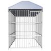 vidaXL Outdoor Dog Kennel with Roof 450x150x200 cm