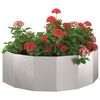 vidaXL Planter Silver 120 x 60 x 35 cm Stainless Steel