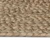 vidaXL Area Rugs Square Grey 160 x 160 cm Jute