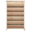 vidaXL Herb Planter 6-Tier 69x40x101.5 cm Solid Wood Pine