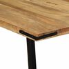 vidaXL Dining Table 160x80x75 cm Solid Wood Mango