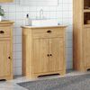 vidaXL Bathroom Cabinet with Storage BODO Honey Brown 70 x 35 x 80 cm