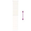 vidaXL Zebra Blind Marble Beige 50x230 cm Fabric Width 45.9 cm Polyester