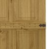 vidaXL Barn Door CORONA 80x210 cm Solid Wood Pine