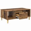 vidaXL Coffee Table Old Wood 90 x 50 x 26.5 cm Engineered Wood