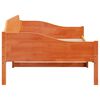 vidaXL Bed Frame without Mattress Wax Brown 80x200 cm Solid Wood Pine