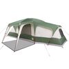 vidaXL Family Tent with Porch Dome 9-Person Green Waterproof