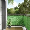 vidaXL Balcony Privacy Screen Plant Look Green 600x90 cm PVC