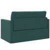 vidaXL Sofa Bed Dark Green 124 x 71 x 78 cm Velvet