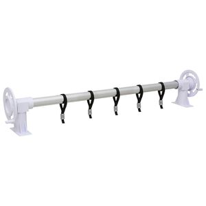 vidaXL Pool Cover Roller with Plastic Base