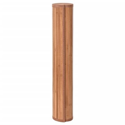 vidaXL Rug Rectangular Natural100x400 cm Bamboo