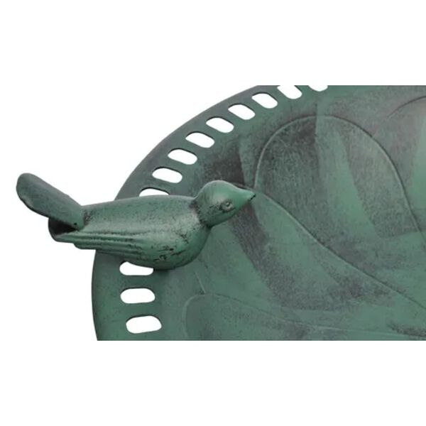 vidaXL Bird Bath with Decorative Bird