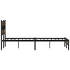 vidaXL Bed Frame without Mattress with Headboard Sonoma Oak 150x200 cm King Size
