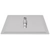 vidaXL Rain Shower Head 2 pcs Stainless Steel 30x30 cm