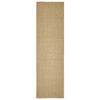 vidaXL Sisal Rug for Scratching Post 100x350 cm