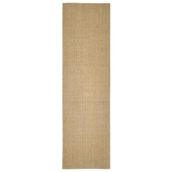 vidaXL Sisal Rug for Scratching Post 100x350 cm