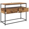vidaXL Console Table Old Wood 100 x 40 x 75 cm Engineered Wood