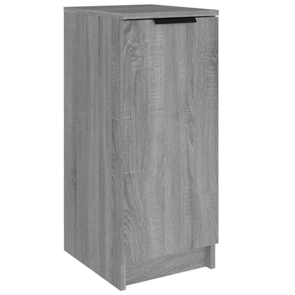 vidaXL Shoe Cabinet Grey Sonoma 30x35x70 cm Engineered Wood