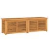 vidaXL Garden Storage Box with Bag 175x50x55 cm Solid Wood Teak