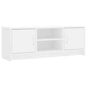 vidaXL TV Cabinet White 102x30x37.5 cm Engineered Wood