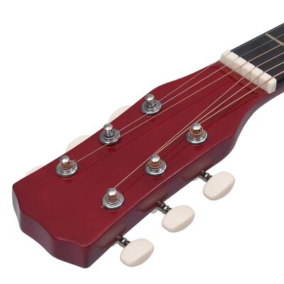 vidaXL Western Acoustic Cutaway Guitar with 6 Strings 38 Basewood