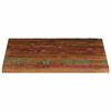 vidaXL Table Top 70x70x3.8 cm Square Solid Wood Reclaimed