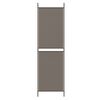 vidaXL 3-Panel Room Divider Anthracite 150x200 cm Fabric