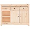 vidaXL Sideboard 100x35x74 cm Solid Wood Pine
