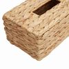 vidaXL Tissue Box Covers 2 pcs Water hyacinth 27.5 x 16.5 x 14 cm