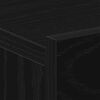 vidaXL Floating Nightstands 2 pcs Black Oak 40x32x15 cm Engineered Wood