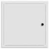 vidaXL Access Panel White 33 x 33 x 3 cm Steel