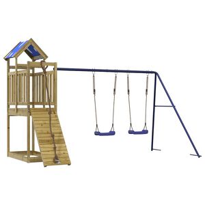 vidaXL Outdoor Playset Impregnated Wood Pine