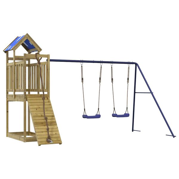 vidaXL Outdoor Playset Impregnated Wood Pine