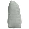 vidaXL Back Pillow Light Grey 45 x 24 x 50 cm Velvet