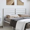 vidaXL Metal Headboard White 135 cm