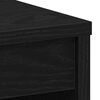vidaXL Desk Black Oak 90x40x72 cm Engineered Wood