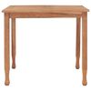 vidaXL 3 Piece Garden Dining Set Solid Teak Wood