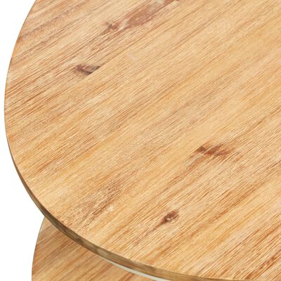 vidaXL Coffee Table 102x62.5x42 cm Solid Acacia Wood