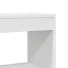 vidaXL Book Cabinet White 100 x 30 x 198 cm Engineered Wood